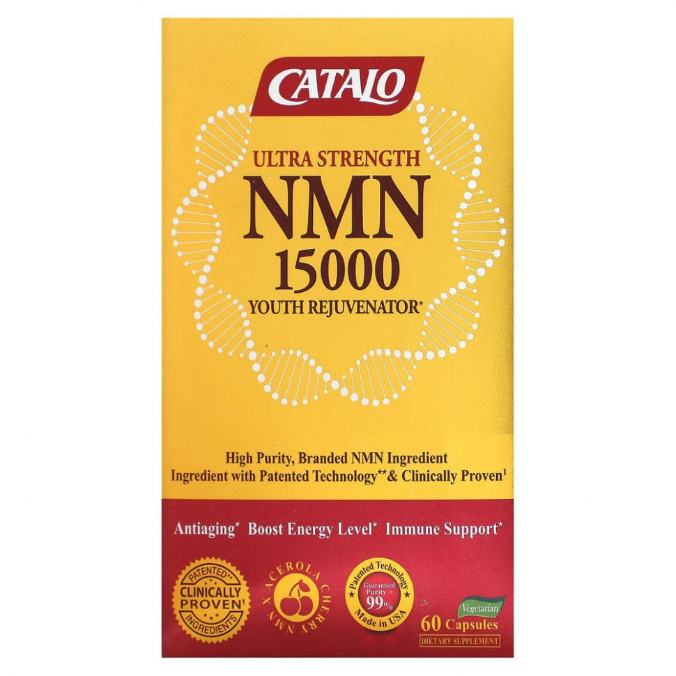  Catalo Naturals,     NMN 15000, 60      -     , -, 