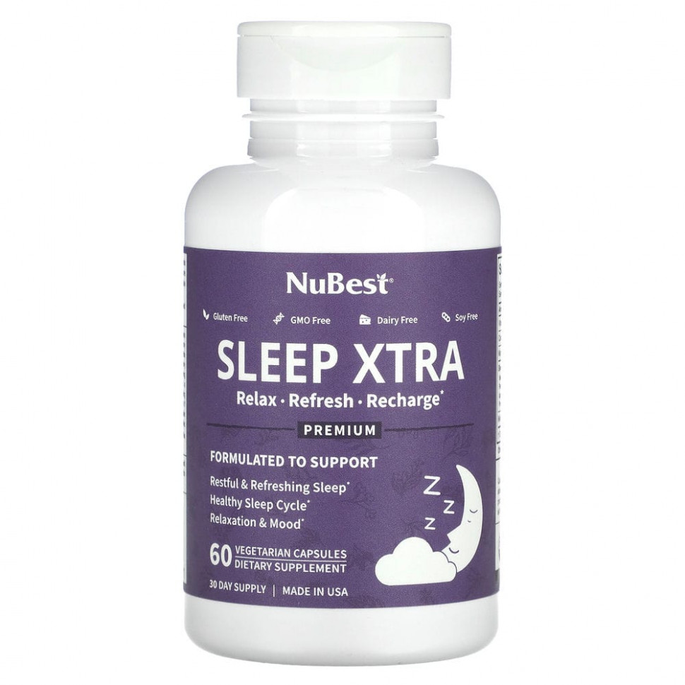  NuBest, Sleep Xtra, 60      -     , -, 