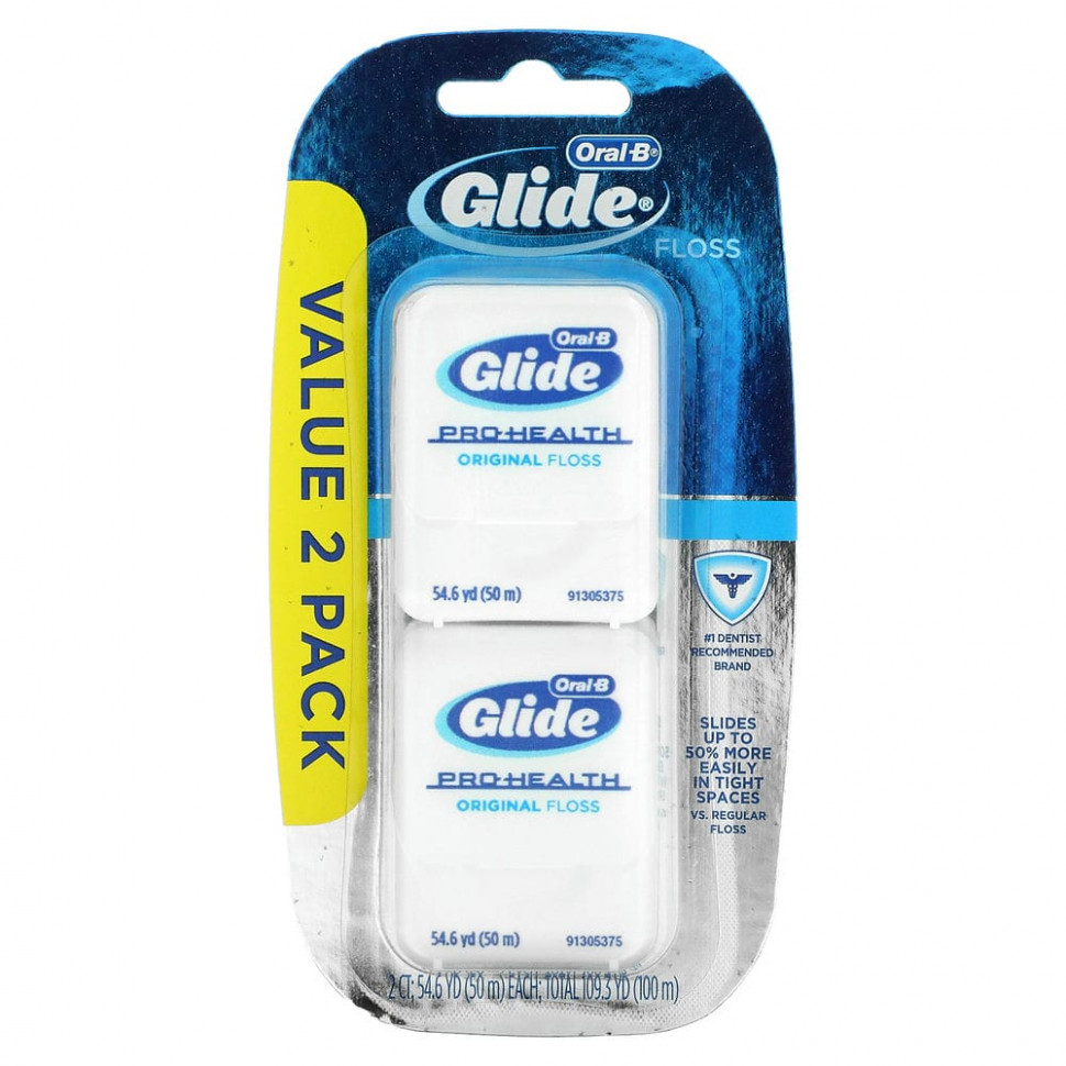  Oral-B, Glide, Pro-Health,   , 2 Ct, 54,6  (50 )     -     , -, 