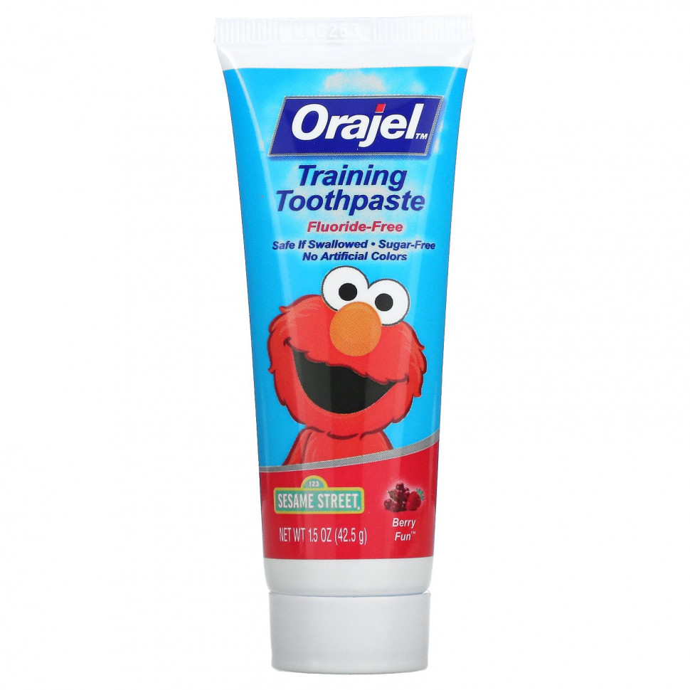  Orajel, Elmo Training Toothpaste,  ,  3   4 , Berry Fun, 42,5  (1,5 )  Iherb ()  