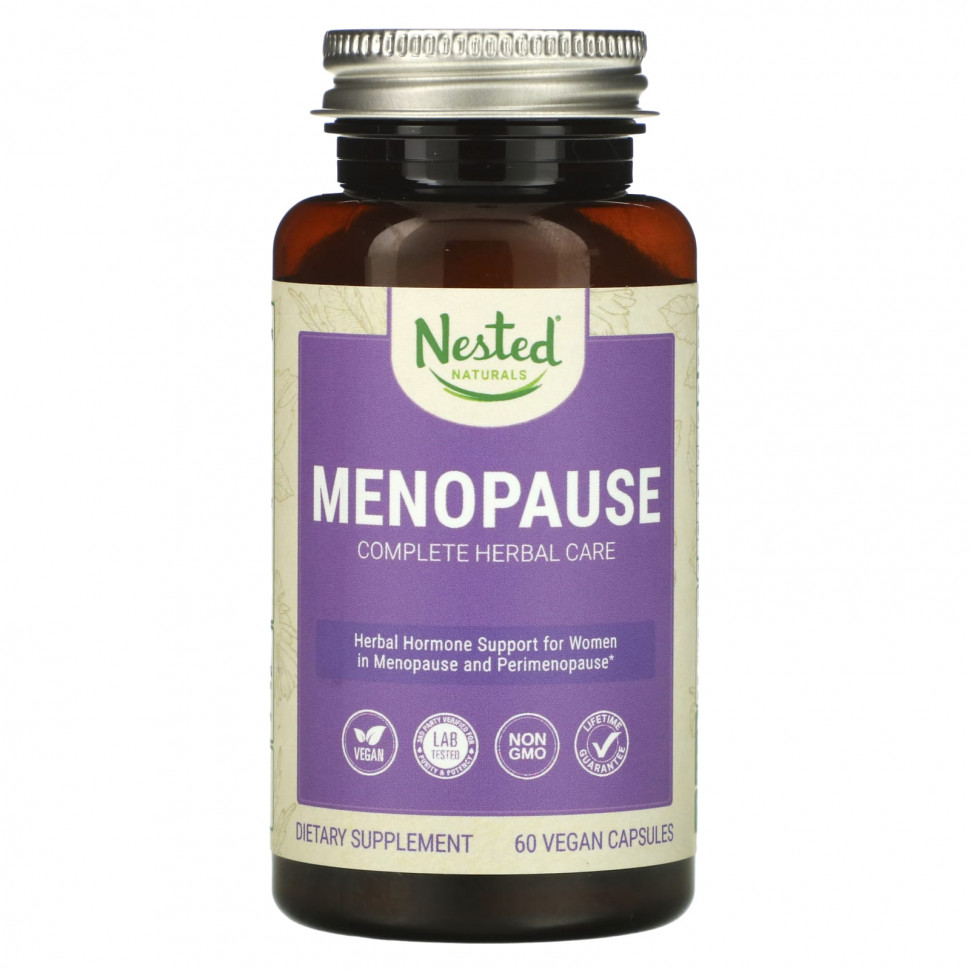  Nested Naturals, Menopause Complete Herbal Care, 60      -     , -, 