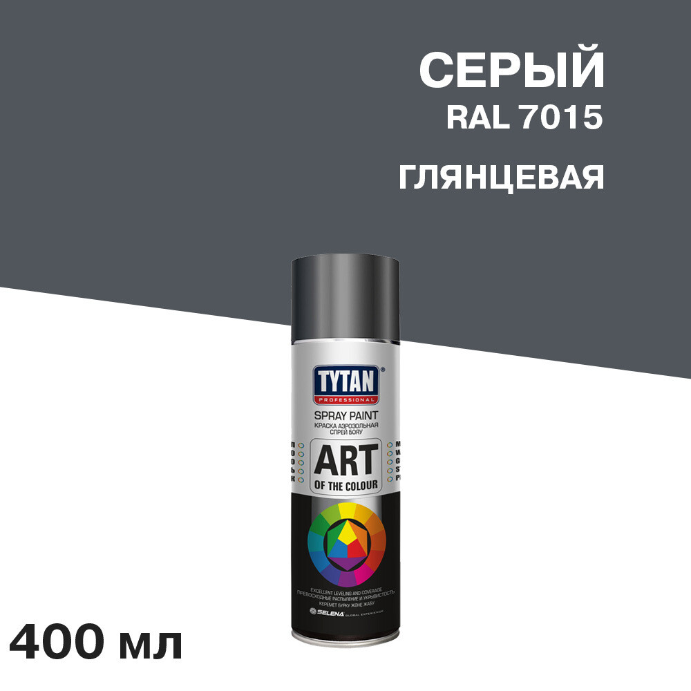 ���� ������ ����������� Tytan Professional Art Of The Colour ����� ��������� RAL 7015 400 �� (93724)   ������ ������