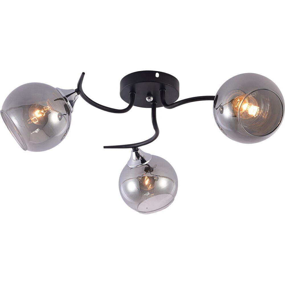 ���� ������ ���������� Schaffner Sorriso E27 180 �� 15 ��.� (4105-3 BK-CR)   ������ ������