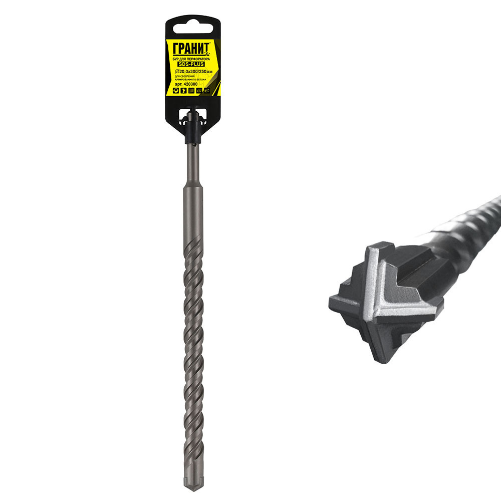 ���� ��� SDS-plus ������ Quadro-X 20�300 �� (420300)   ������ ������