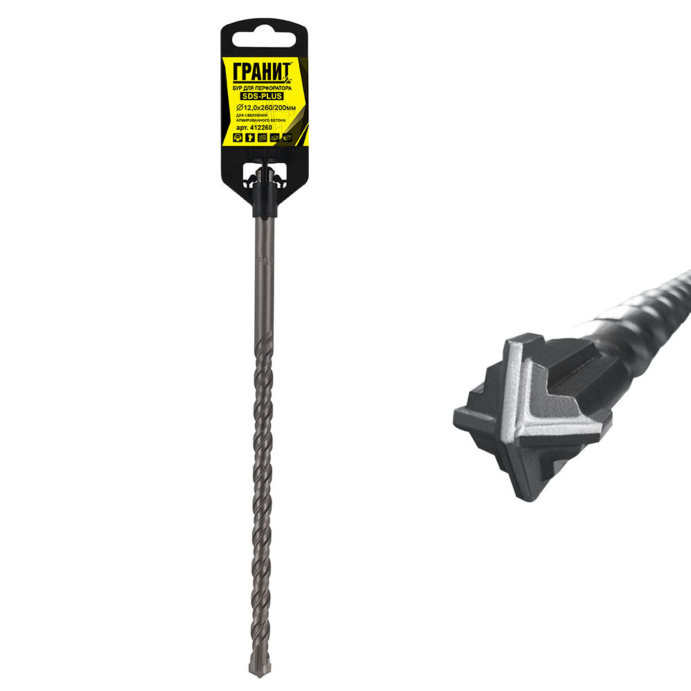 ���� ��� SDS-plus ������ Quadro-X 12�260 �� (412260)   ������ ������