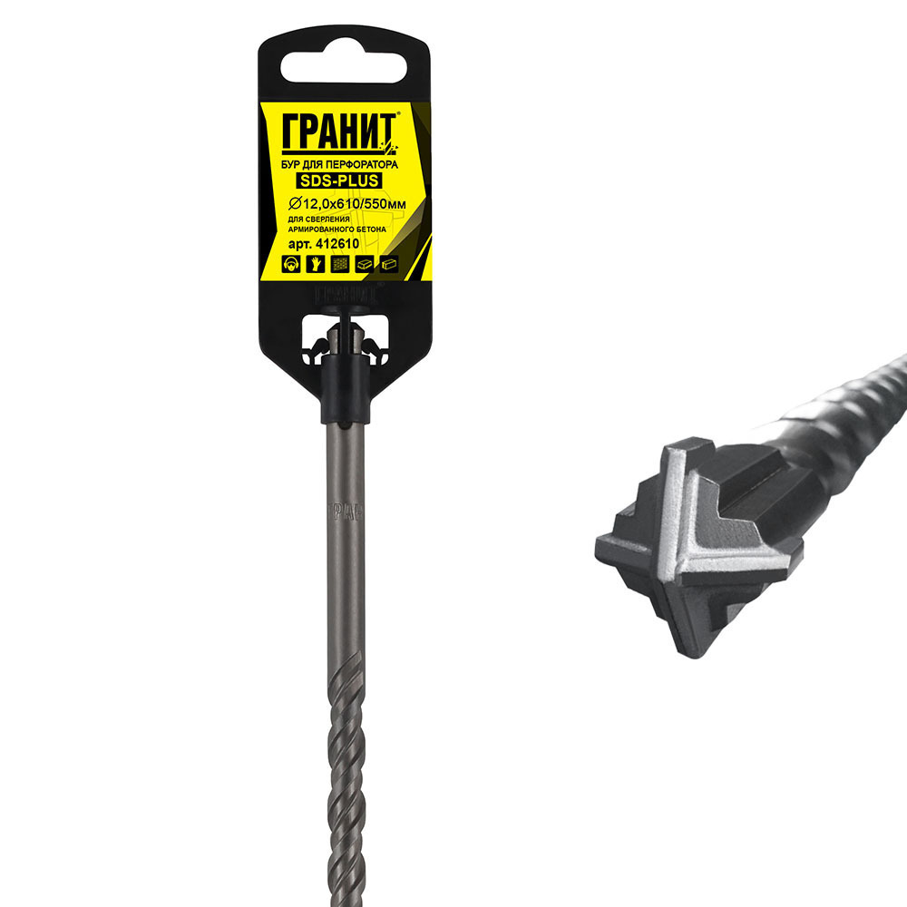 ���� ��� SDS-plus ������ Quadro-X 12�610 �� (412610)   ������ ������