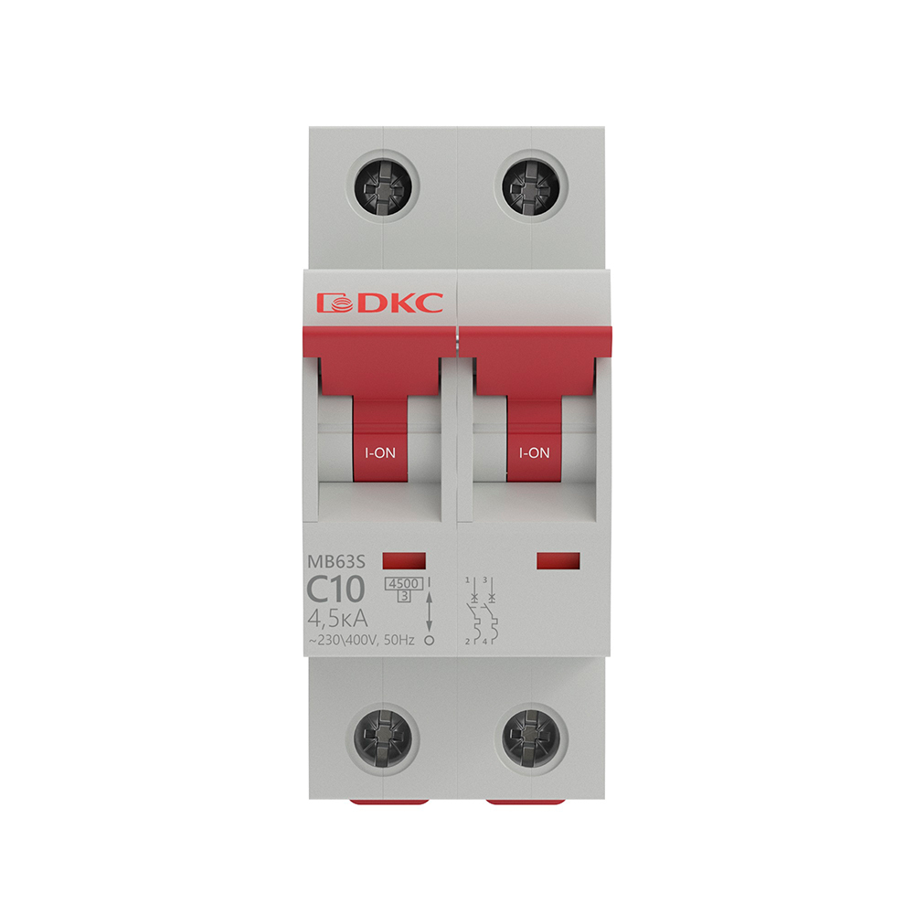 ���� �������������� ����������� ��������� DKC Yon Max MD63S 2P 10� ��� C 4,5 �� 400 � (MD63S-2PC10)   ������ ������