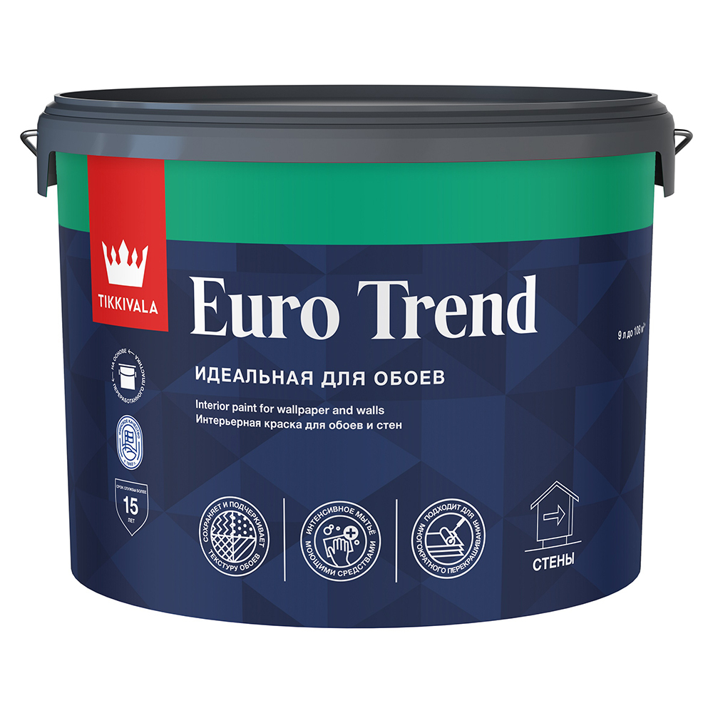 ���� ������ �������� Tikkurila/Tikkivala Euro Trend ���� C ���������� 9 �   ������ ������