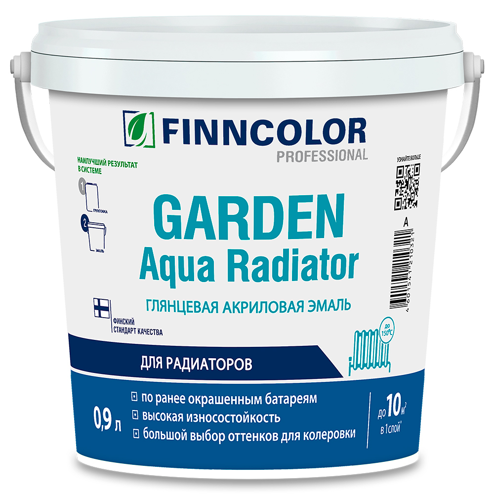 ���� ����� ��� ���������� Finncolor Garden Aqua Radiator ���� A ����� ��������� ��������� 0,9 �   ������ ������