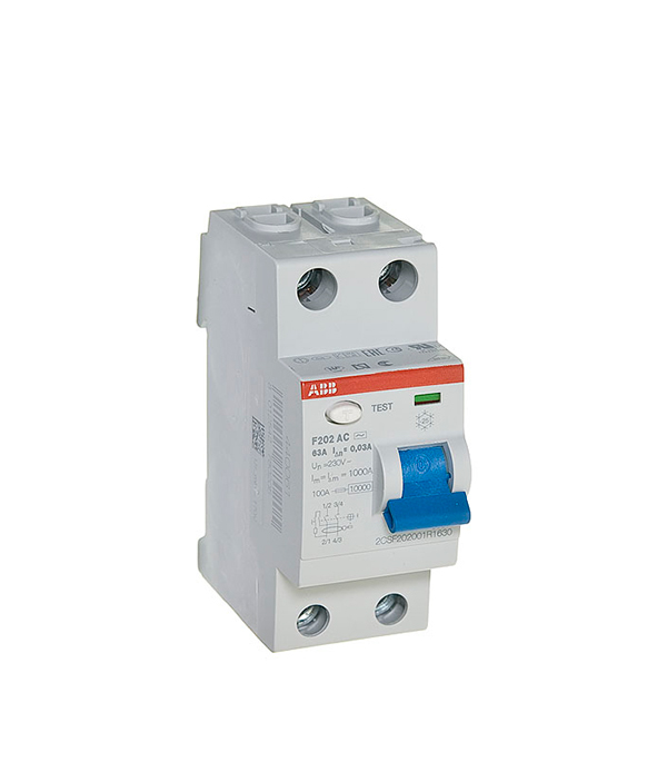 ���� ��� ABB S F202 63� 1P+N ��� AC 30 �� 10 �� (2CSF202001R1630)   ������ ������