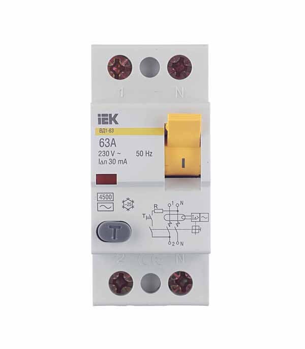 ���� ��� IEK Karat ��1-63 63� 1P+N ��� AC 30 �� 4,5 �� (MDV10-2-063-030)   ������ ������