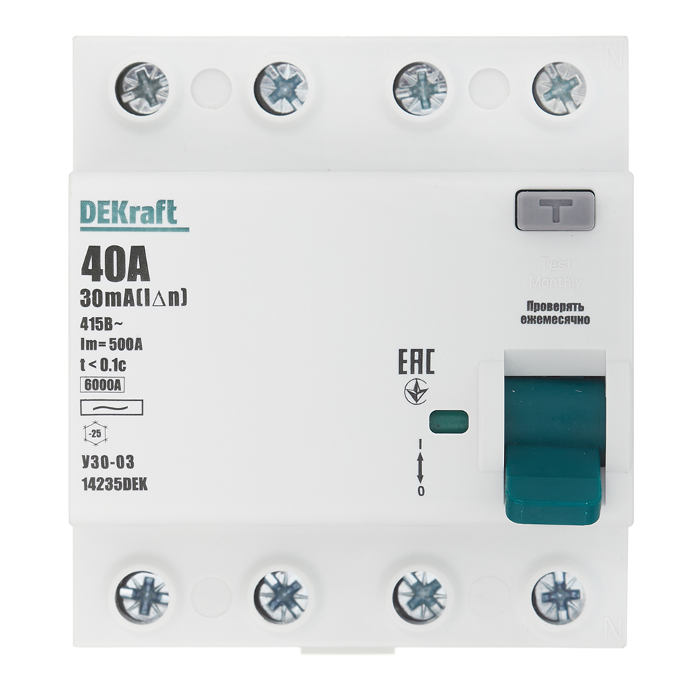���� ��� Dekraft ���-03 40� 3P+N ��� AC 30 �� 6 �� ���������� (14235DEK)   ������ ������