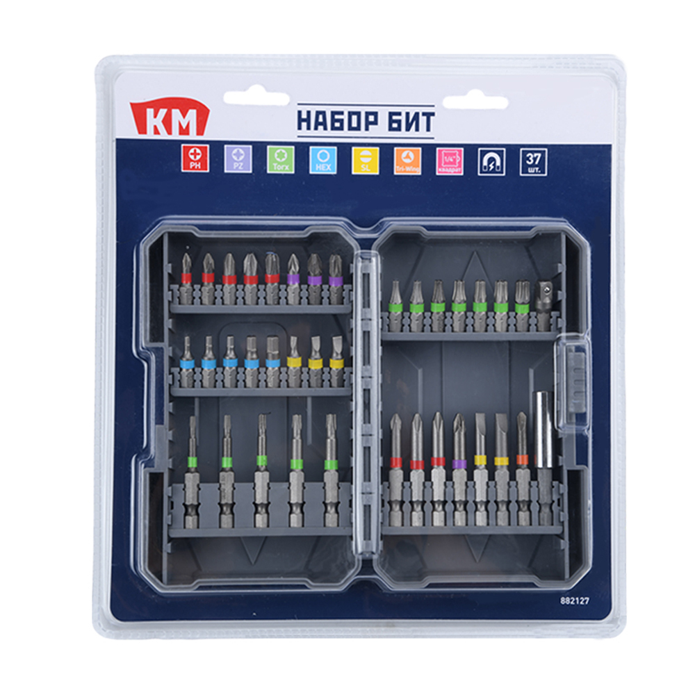 ���� ����� ��� �� (882127) PH/PZ/SL/TORX/HEX/Tri-Wing 25/50 �� � ��������� ���������� (37 ��.)   ������ ������