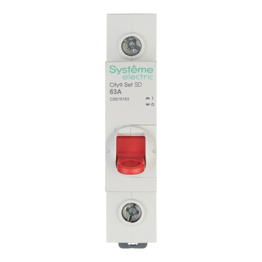 ���� ����������� �������� Systeme Electric City9 Set 1P 63� 230 � �� DIN-����� (C9S16163)   ������ ������