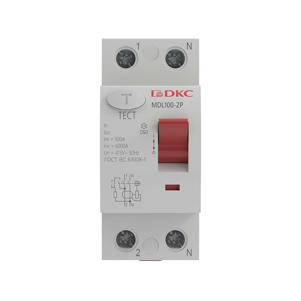 ���� ��� DKC Yon Max 25� 1P+N ��� AC 30 �� 10 �� (MDL100-2P2-25-AC)   ������ ������
