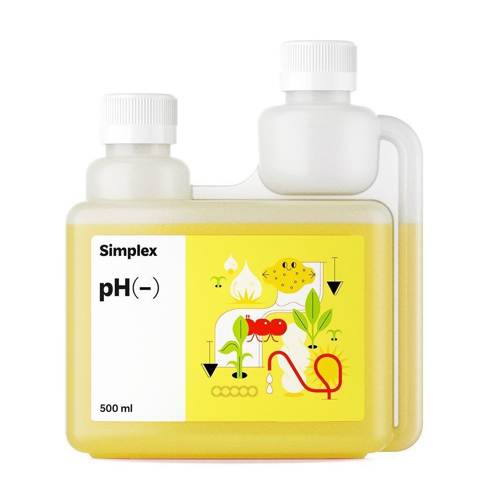  Simplex pH (-),    0,5     