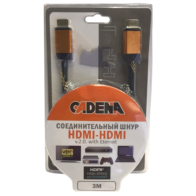 ���� ������ HDMI-HDMI 2.0 CADENA 3,0� ����.   ������ ������