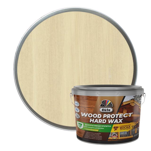 ���� �������� �������������� DUFA Wood Protect Hard wax ���������� 9�, ���. ��00-010458   ������ ������