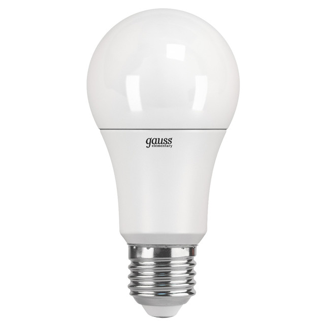 ���� ����� GAUSS Elementary 12�� E27 LED 1130�� 3000K A60 ���   ������ ������