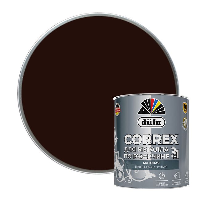 ���� �����-����� DUFA Correx 3�1 RAL-8017 ���������� ������� 0,75�, ���. ��00-014776   ������ ������