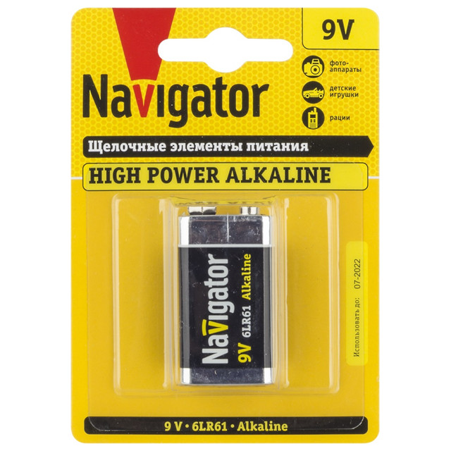 ���� ��������� NAVIGATOR High Power 6LR61 ����������� 1��   ������ ������