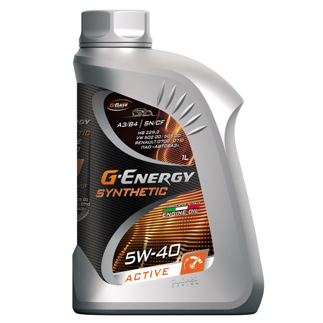 ���� ����� �������� G-ENERGY Synthetic Active 5W-40 1�   ������ ������