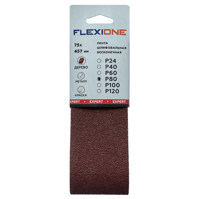 ���� ����� ������������ FLEXIONE Expert 75x457�� P80 3��   ������ ������