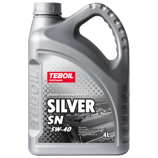 ���� ����� �������� TEBOIL Silver SN 5W40 4�   ������ ������