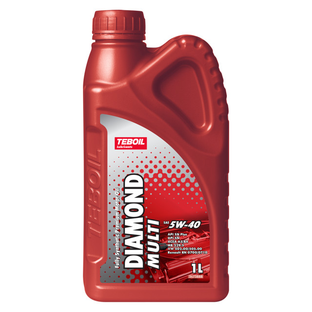 ���� ����� �������� TEBOIL DIAMOND MULTI 5W-40 1�   ������ ������