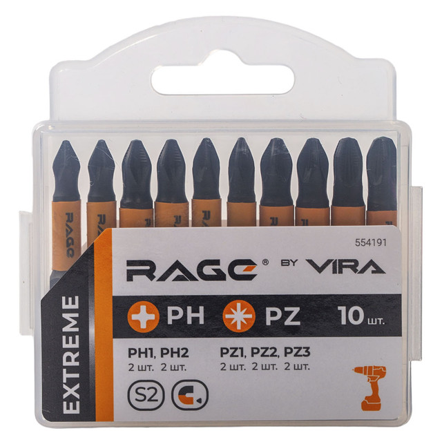 ���� ����� ��� RAGE by VIRA PH1, PH2, PZ1, PZ2, PZ3 50�� 10��   ������ ������