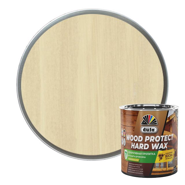 ���� �������� �������������� DUFA Wood Protect Hard wax ���������� 0,75�, ���. ��00-010446   ������ ������
