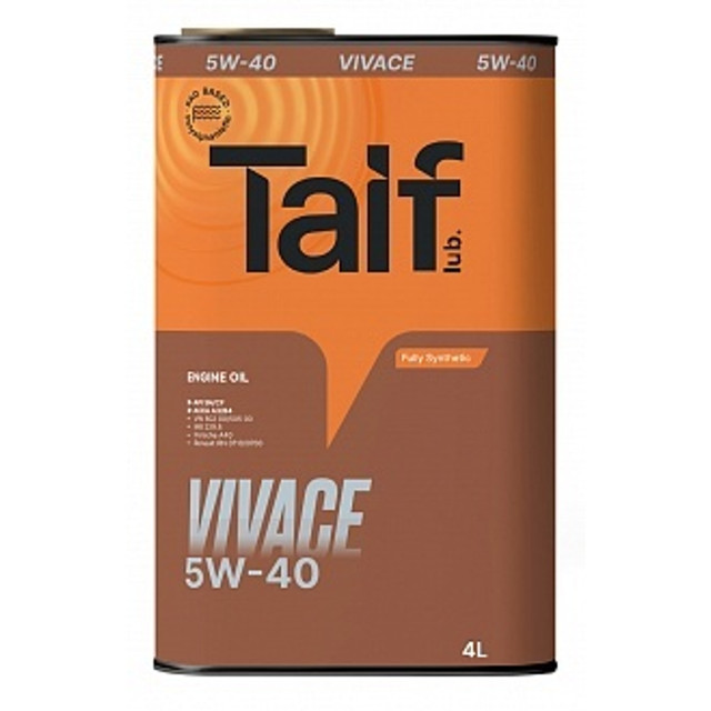 ���� ����� �������� TAIF Vivace 5W-40 1�   ������ ������