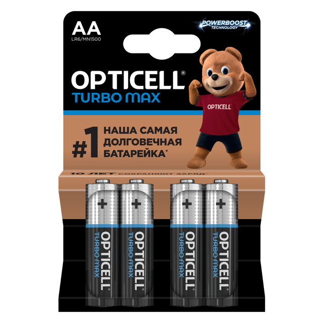 ���� ��������� OPTICELL ����� ���� 1,5� ����������� AA 4��   ������ ������