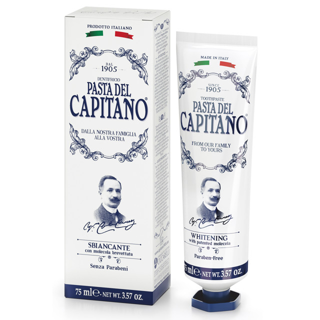 ���� ����� ������ PASTA DEL CAPITANO 1905 Whitening with Patented Molecula 75��   ������ ������
