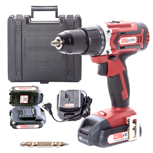 ���� �����-���������� REDVERG RD-S18/U 18� 45�� Li-Ion 2�� 2 ���   ������ ������