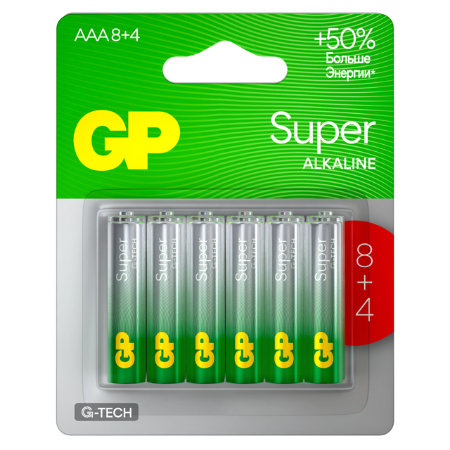 ���� ��������� GP ����� ���-��� AA (LR6) 12 ��   ������ ������