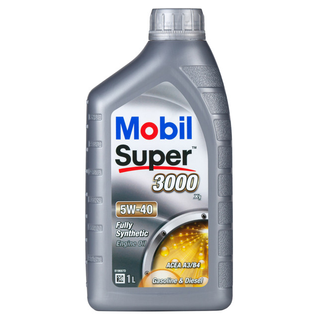 ���� ����� �������� MOBIL Super 3000 X1 5W-40 1�   ������ ������