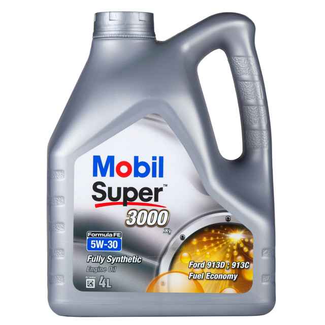 ���� ����� �������� MOBIL Super 3000 X1 Formula FE 5W-30 4�   ������ ������