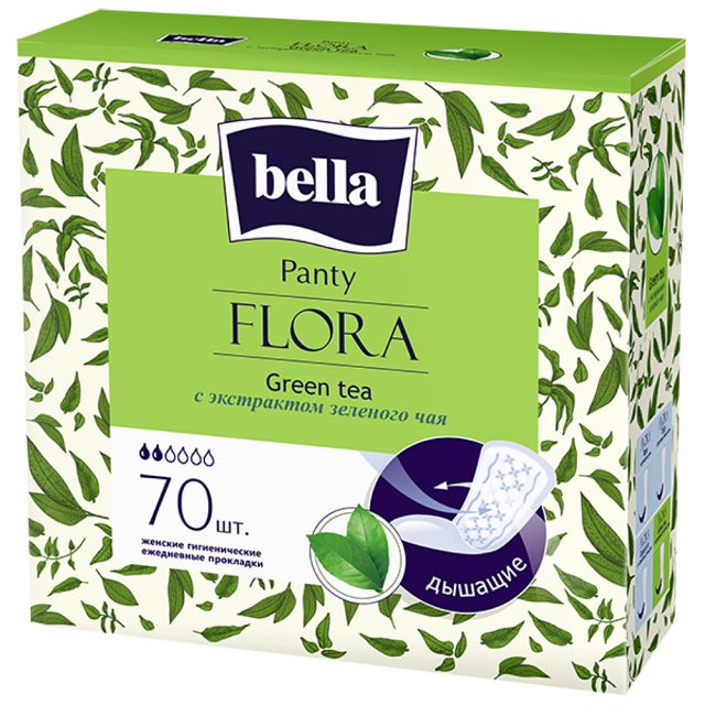 ���� ��������� BELLA Panty Flora Green tea ������70��   ������ ������
