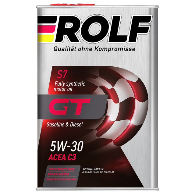 ���� ����� �������� ROLF GT SAE 5W-30 API SN/CF 4�   ������ ������