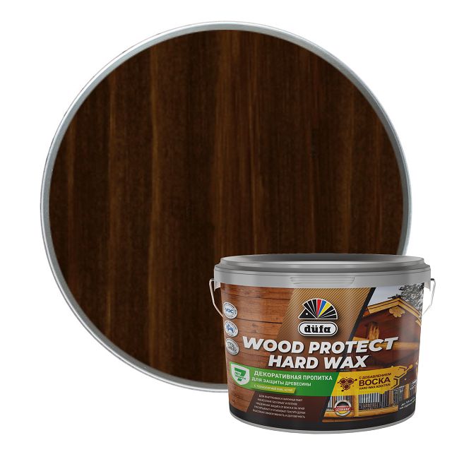 ���� �������� �������������� DUFA Wood Protect Hard wax ������  9�, ���. ��00-010468   ������ ������