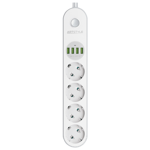 ���� ������� ������ ARTSTYLE 4 ������ 4USB 2� �����   ������ ������