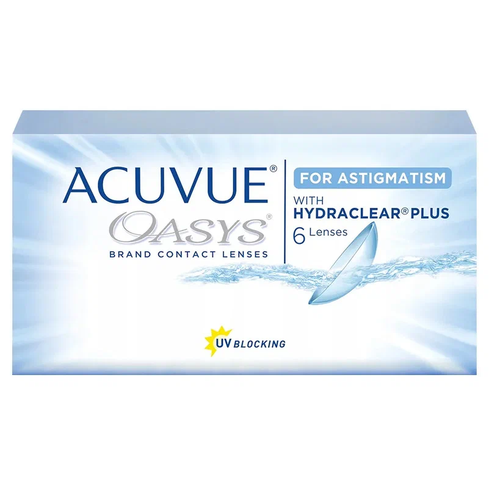    ACUVUE OASYS For Astigmatism with Hydraclear Plus, 6 ., R 8,6, D +5,CYL:-0,75,A:100   -     , -, 