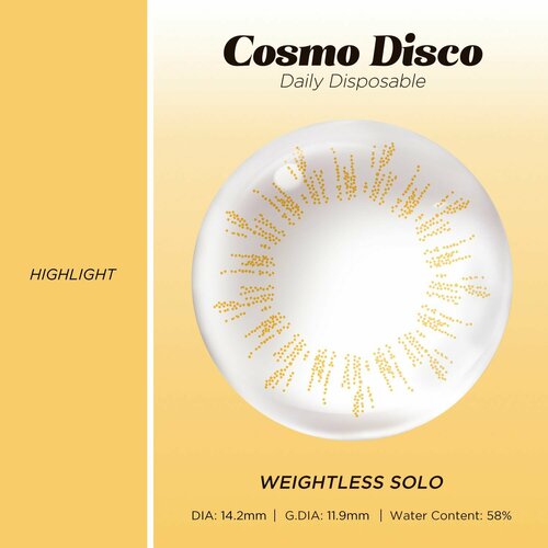 ���� ����������� ���������� ����� Moody Cosmo Disco, 10 ��., R 8,5, D -4,5, 1 ��. ������ ������
