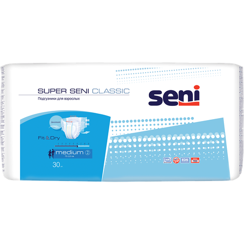 ���� Seni ���������� ��� �������� Super Classic Medium 30 �� ������ ������