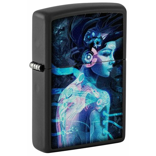   ZIPPO Cyborg Woman   Black Light, /, ,  38x13x57    -     , -, 