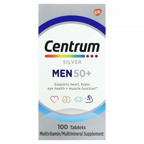 ���� �������� ��������� ��� ������ ������� �������� Centrum Silver Men 50+ 100�� ������ ������