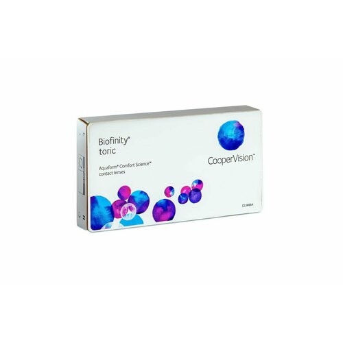    CooperVision Biofinity Toric., 3 ., R 8,7, D -1,25,CYL:-1,75,A:170, , 1 .  