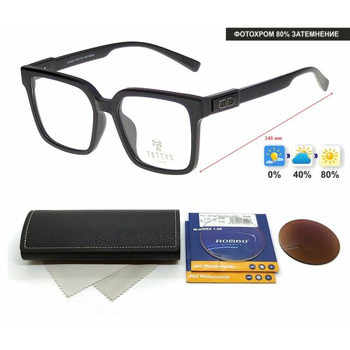 ���� ����������� ���� � �������� �� ������� TETTYS EYEWEAR ���. 210464 ���� 2 � ������� ROMEO 1.56 FAST Photocolor BROWN, HMC+ -2.25 �� 70-72 ������ ������