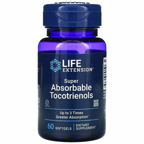 ���� Life Extension Absorbable Tocotrienols, ������������������ ������������ 60 ������ ������ ������